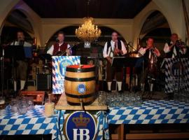 In the evening beerhall offers traditional live music