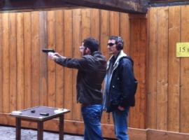 Shooting range offers an adrenaline experience with various guns