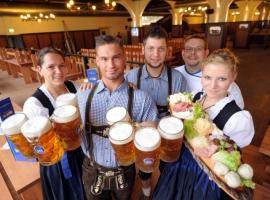 Funny waitresses will take care of your comfort stay