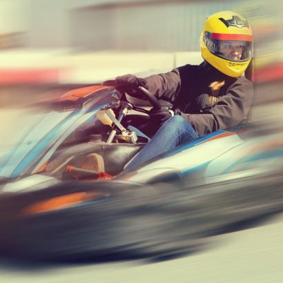 Fun speedy karting game in Berlin for stag dos