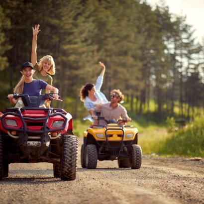 Stag groups ultimate fun with quad tour in Berlin's streets